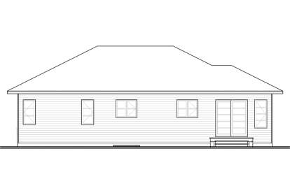 Contemporary House Plan #034-01159 Elevation Photo