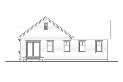 Ranch House Plan #034-01162 Elevation Photo