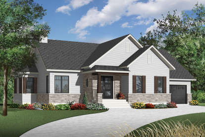 House Plan House Plan #21151 Front Elevation 