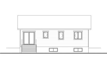 Ranch House Plan #034-01168 Elevation Photo