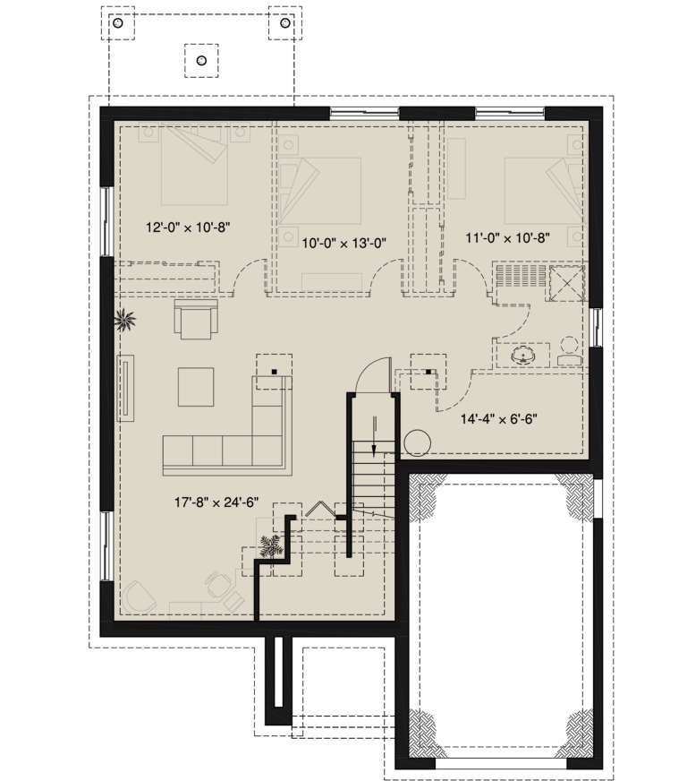 House Plan House Plan #21161 Drawing 2