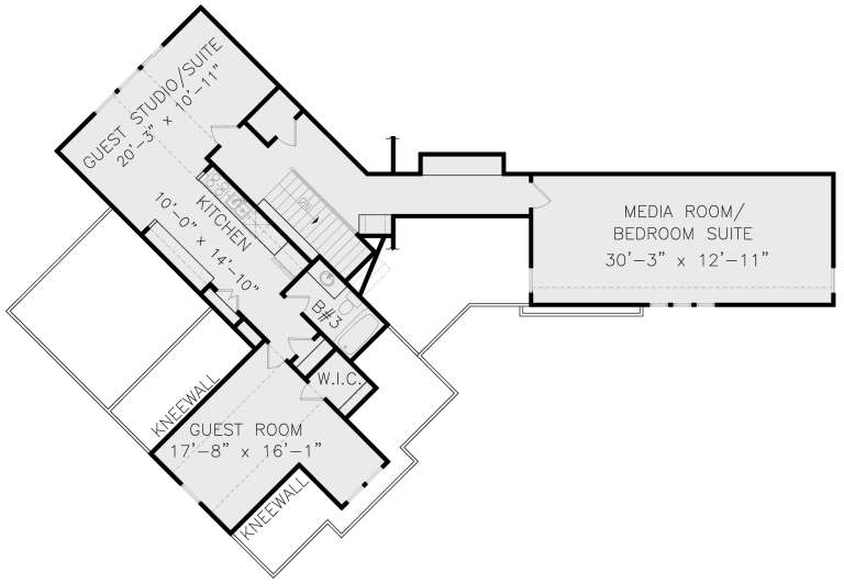 House Plan House Plan #21177 Drawing 2