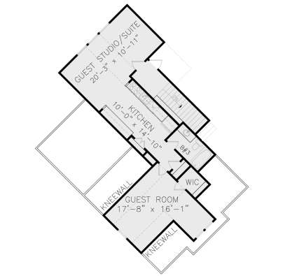 Second Floor for House Plan #699-00180
