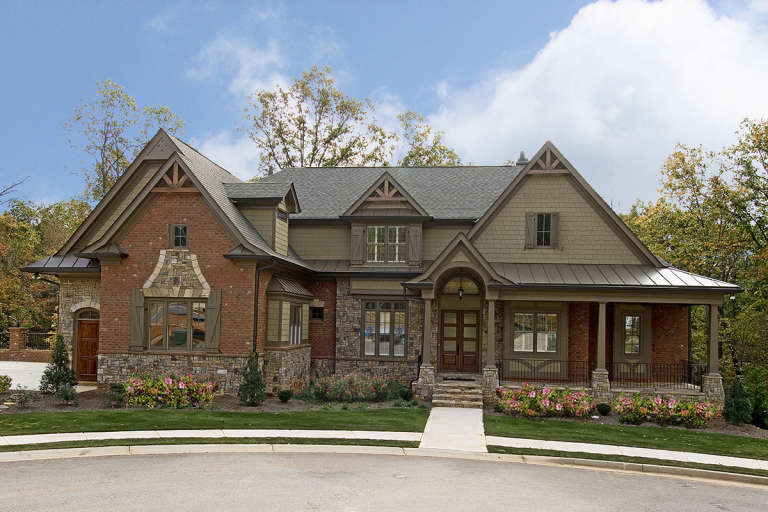 House Plan House Plan #21187 Front Elevation 