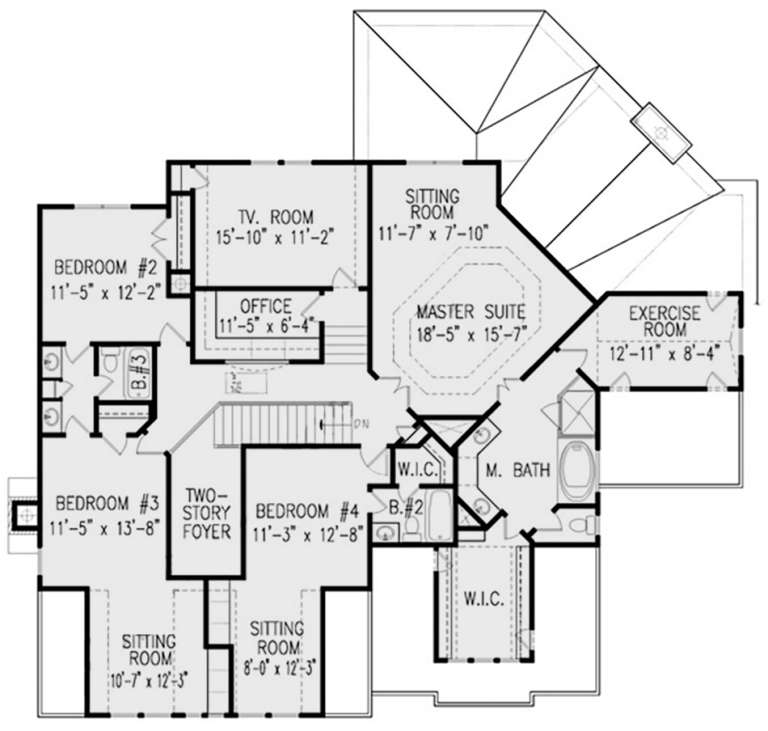 House Plan House Plan #21188 Drawing 2