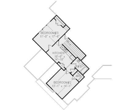 Second Floor for House Plan #699-00185