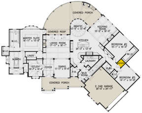 Main Floor for House Plan #699-00186