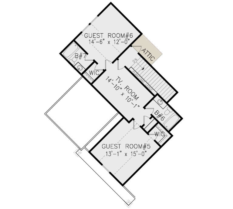 House Plan House Plan #21193 Drawing 2