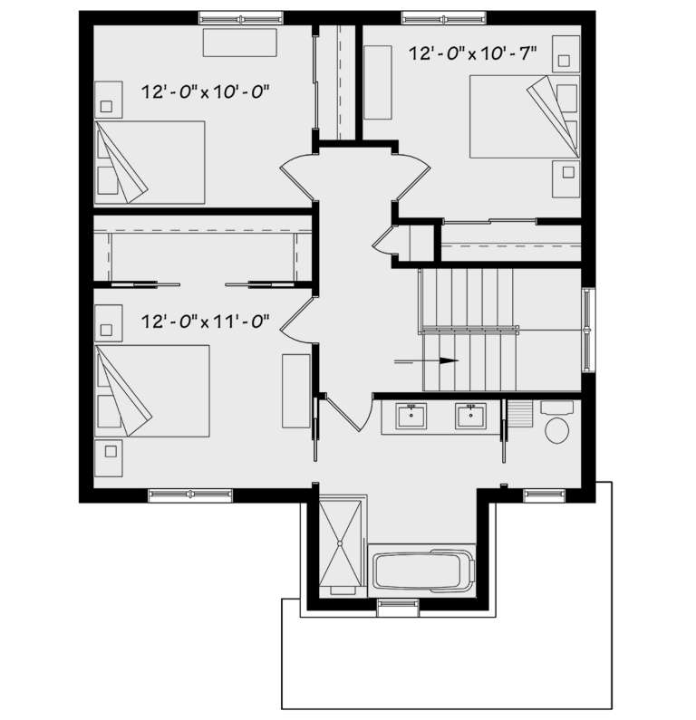House Plan House Plan #21197 Drawing 2
