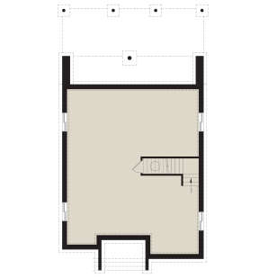 Basement for House Plan #034-01194
