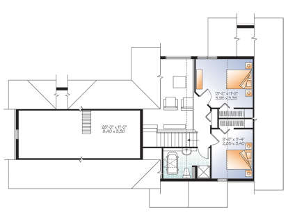House Plan House Plan #21228 Drawing 2