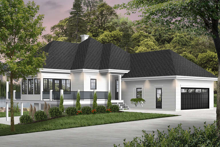 House Plan House Plan #21232 Front Elevation 