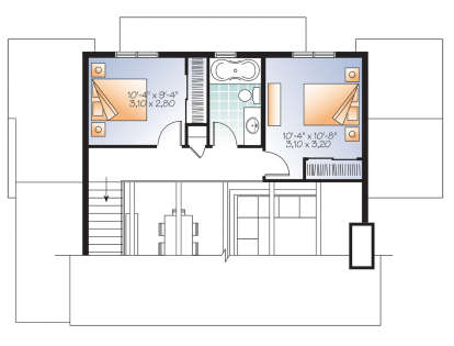 House Plan House Plan #21235 Drawing 2