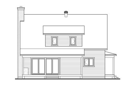Country House Plan #034-01204 Elevation Photo