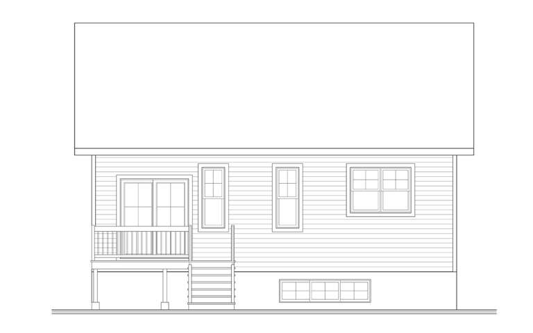 Northwest House Plan #034-01206 Elevation Photo