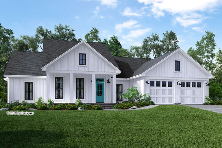 House Plan House Plan #21242 Front Elevation 