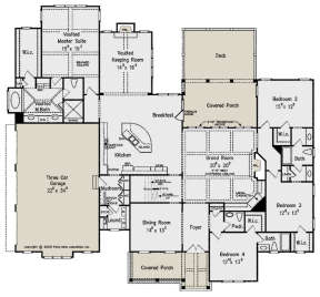 Main Floor for House Plan #8594-00249