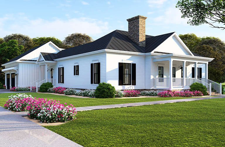 House Plan House Plan #21245 Front Elevation 