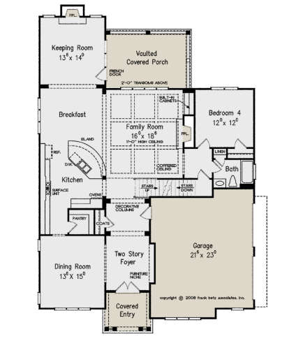 Main Floor for House Plan #8594-00251
