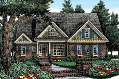 Traditional House Plan #8594-00252 Elevation Photo