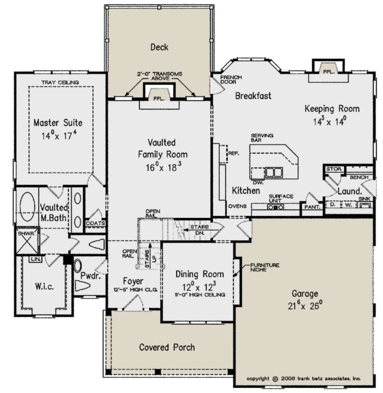 House Plan House Plan #21247 Drawing 1