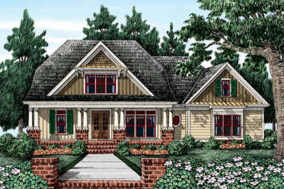 Traditional House Plan #8594-00254 Elevation Photo