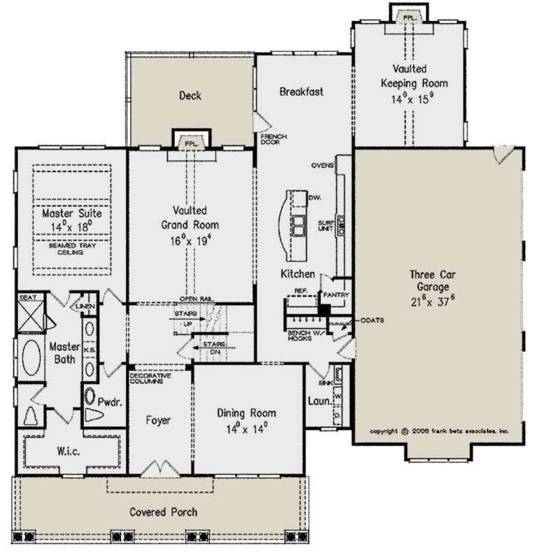 House Plan House Plan #21249 Drawing 1