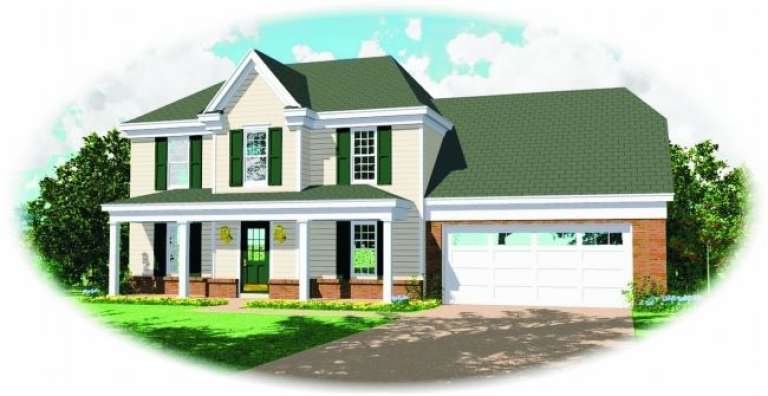 House Plan House Plan #2125 Front Elevation