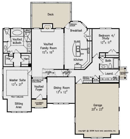 Main Floor for House Plan #8594-00255