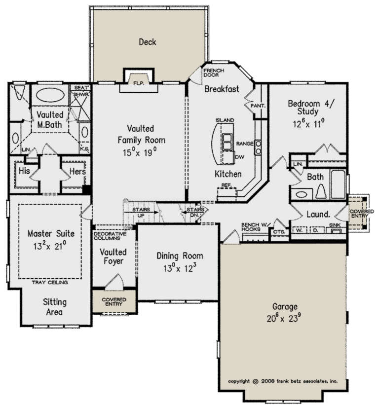 House Plan House Plan #21250 Drawing 1