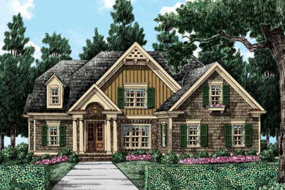 Traditional House Plan #8594-00256 Elevation Photo