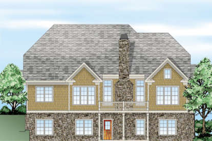 Traditional House Plan #8594-00256 Elevation Photo