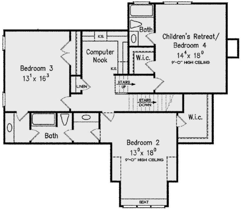House Plan House Plan #21254 Drawing 2