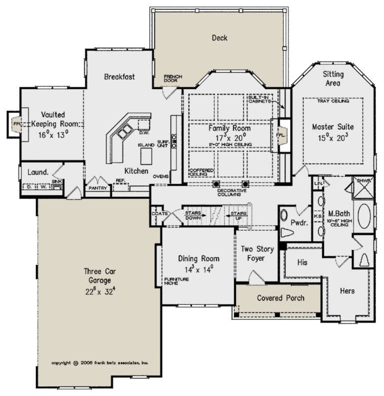 House Plan House Plan #21255 Drawing 1