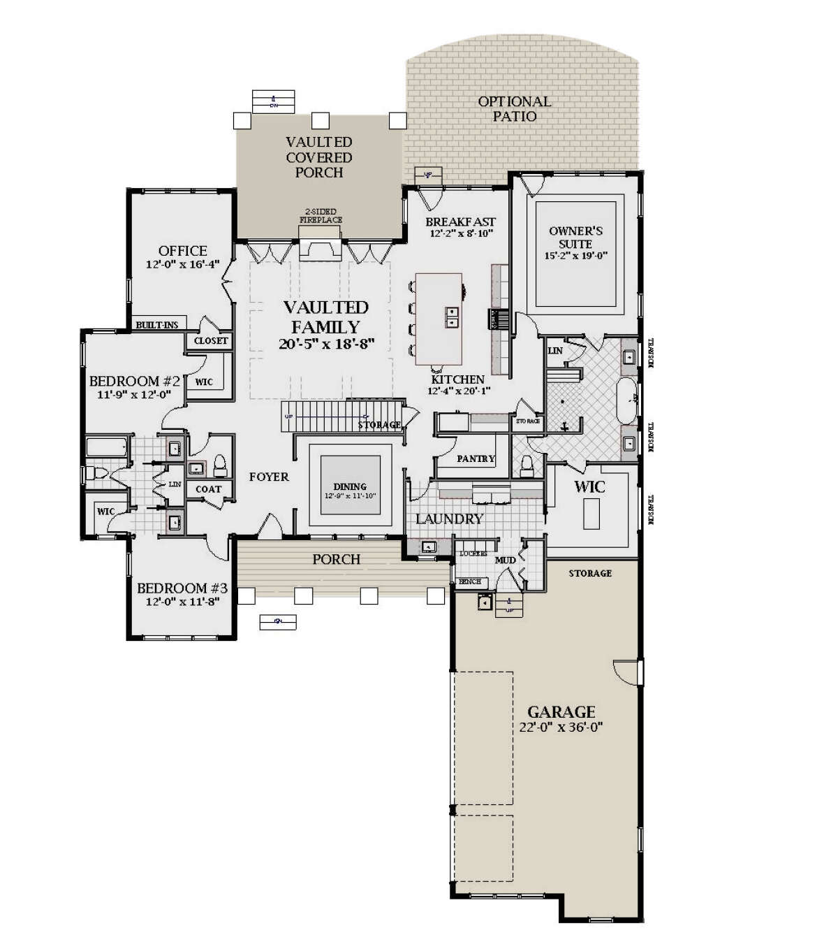 Main Floor for House Plan #6849-00075