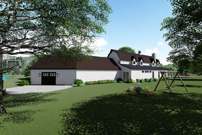 Barn House Plan #8318-00117 Elevation Photo