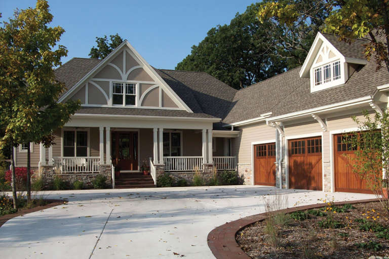 House Plan House Plan #21263 Front Elevation 
