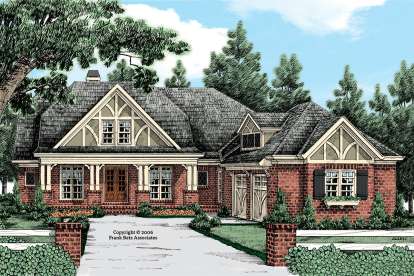 Country House Plan #8594-00262 Elevation Photo