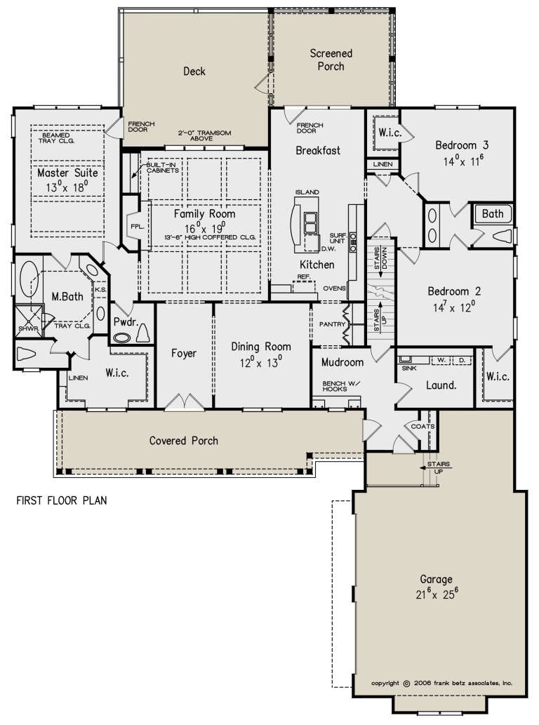 House Plan House Plan #21263 Drawing 1