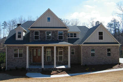 House Plan House Plan #21264 Front Elevation 
