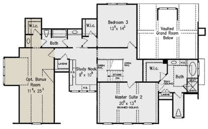 Second Floor for House Plan #8594-00263