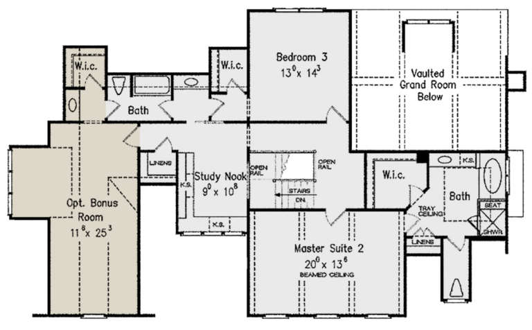 House Plan House Plan #21264 Drawing 2