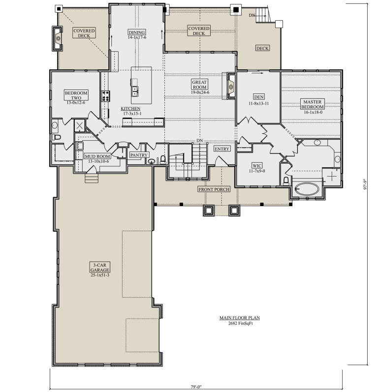 House Plan House Plan #21302 Drawing 1