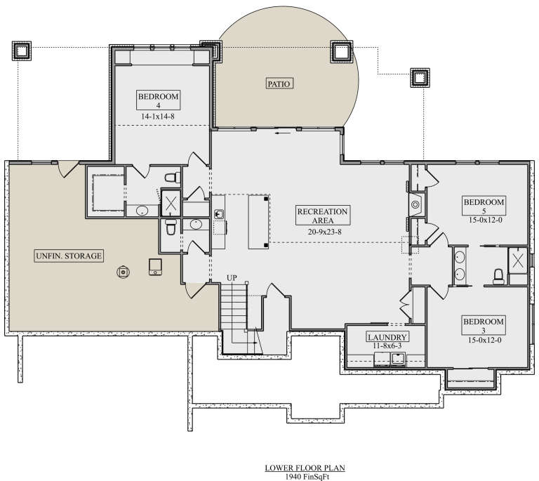 House Plan House Plan #21302 Drawing 2