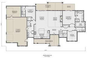 Main Floor for House Plan #5631-00099
