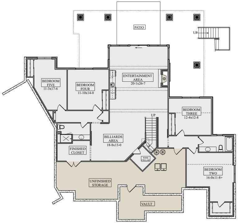 House Plan House Plan #21316 Drawing 2