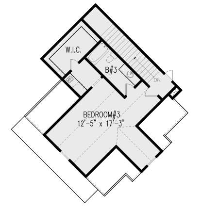 Second Floor for House Plan #699-00193