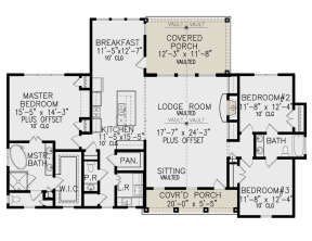 Main Floor for House Plan #699-00195