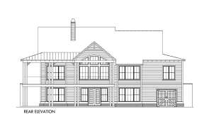 Farmhouse House Plan #699-00196 Elevation Photo