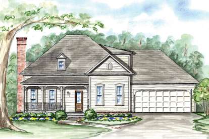 Country House Plan #699-00199 Elevation Photo